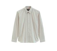 Langarmhemd MARC O'POLO, Herren, Gr. XL, N-Gr, beige (linen beige), Cord, Obermaterial: 100% Baumwolle, regular fit normal, 2-Knopf-Manschette, Hemden, regular mit Button-Down-Kragen (93615417-XL) lin