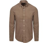 Marc O'Polo Hemd Fine Corduroy Taupe - Größe M Taupe M