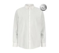 Marc O'Polo Hemd Herren Langarm Baumwolle weiß, 4XL