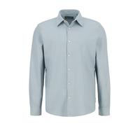 Businesshemd MARC O'POLO, Herren, Gr. L, N-Gr, multi, artic blau, Web, Obermaterial: 100% Baumwolle, 2-Knopf-Manschette, Hemden, sanft meliert (54471401-L) multi, artic blau