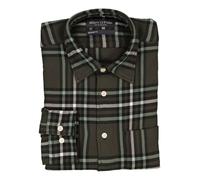 Marc O'Polo Hemd Herren Regular Fit Langarm Baumwolle grün, M