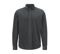 Marc O'Polo Regular Fit Freizeithemd aus reiner Baumwolle in Graphit, Größe L