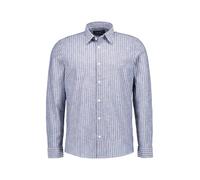 Langarmhemd MARC O'POLO, Herren, Gr. XXL, N-Gr, multi, iris ink, Web, Obermaterial: 100% Baumwolle, casual, Langarm, Hemden (36538632-XXL) multi, iris ink