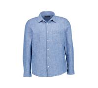 Marc O'Polo Hemd Herren Slim Fit Langarm Baumwolle blau, XXL