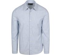 Marc O'Polo Hemd Streifen Hellblau - Größe M Hellblau M