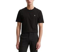 Marc O'Polo Herren 2-er Pack T-Shirts aus Bio-Baumwolle Basics, Mehrfarbig (2er Pack/Schwarz+Grün), S