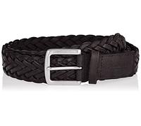 Marc O'Polo Herren 3004 edler Herren Gürtel, Ledergürtel mit Flechtdesign, hochwertiger Flechtgürtel mit Metall-Schnalle (1er Pack)