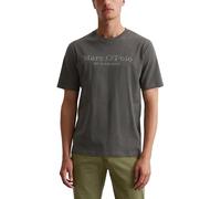Marc O'Polo Herren 51556 Herren T-Shirt mit Rundhals-Ausschnitt, bequemes Oberteil aus Bio Baumwolle, klassisches Kurzarmshirt für Herren (1er Pack)