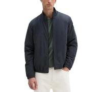 Blouson MARC O'POLO, Herren, Gr. L, schwarz navy, Obermaterial: 72% Baumwolle, 28% Polyamid. Futter: 100% Polyester. Wattierung: 100% Polyester, regular fit normal, elastischer Bund, Jacken Blouson, r