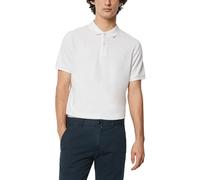 Poloshirt MARC O'POLO "aus Organic Cotton-Stretch" Gr. 3XL, weiß Herren Shirts Kurzarm (18535431-XXXL)