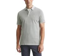 Marc OߴPolo Herren Kurzarm-Poloshirt mit Stretch-Anteil Shaped Fit, Grau (Grau), XS