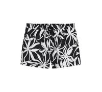Marc O'Polo Herren Badehose Woven Black-whitecottonprint - Größe L