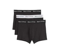 Marc O'Polo Herren Boxer 3-Pack Essentials - 2xblack/1xblack+White Elastic - Größe L