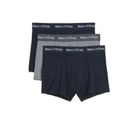 Marc O'Polo Herren Boxer 3-Pack Essentials Boxershorts Unterhose Baumwolle atmungsaktiv kühlend elastisch Logo Bund Multipack Unterwäsche Herren