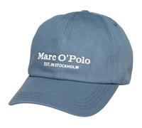 Marc O'Polo Herren Cap aus Bio-Baumwolle sportlich, Blau (Storm), One Size