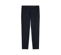 Chinohose MARC O'POLO "aus technischem Popeline-Stretch", Damen, Gr. 29, Länge 32, schwarz navy, Obermaterial: 98% Baumwolle, 2% Elasthan, unifarben, normal, Hosen Chinohose (83520318-29) schwarz navy
