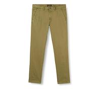 Marc O'Polo Herren Chinohose mit Stretch-Anteil Shaped Fit, Grün (Grün), W31/L32