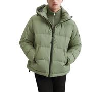 Marc O'Polo Herren Daunenjacke mit Kragen gefüttert, Grün (Victorian Mist), L