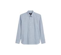 Marc O'Polo Herren Freizeithemd aus Popeline Regular Fit, bleu, Gr. 3XL