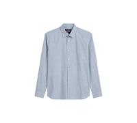 Marc O'Polo Herren Freizeithemd aus Popeline Regular Fit, bleu, Gr. S