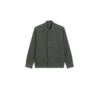 Marc O'Polo Herren Hemdjacke aus Bio-Baumwolle, oliv, Gr. XL