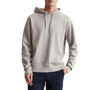 Marc O'Polo Herren Hoodie aus Bio-Baumwolle mit Kapuze, Grau (Mid Grey Mélange), M