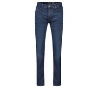 Shaped Fit Jeans mit Label-Patch Modell 'Sjöbo' 34/34 men Black