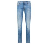 5-Pocket-Jeans MARC O'POLO "in lässiger Cross-Hatch-Denim Struktur" Gr. 33 32, Länge 32, blau Herren Jeans (36422545-33) blau