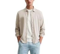 Marc O'Polo Regular Fit Freizeithemd aus reiner Baumwolle in Hellgrau, Größe L