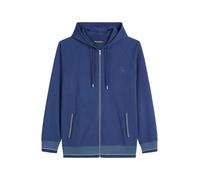 Marc O'Polo Herren Kapuzensweatjacke Heavy Jersey - Iris Ink - Größe M