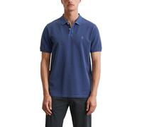 Poloshirt MARC O'POLO, Herren, Gr. XXL, blau (iris ink), Piqué, Obermaterial: 100% Baumwolle, Shirts, aus Pique (23724250-XXL) iris ink