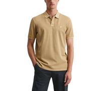 Marc O'Polo Regular Fit Poloshirt aus reiner Baumwolle in Sand, Größe XXL