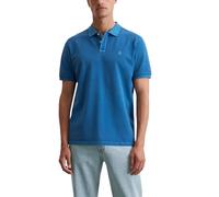 Marc O'Polo Regular Fit Poloshirt aus reiner Baumwolle in Jeansblau, Größe XXL