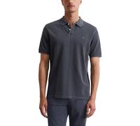 Marc OߴPolo Herren Kurzarm-Poloshirt aus Bio-Baumwolle Regular Fit, Blau (Total Eclipse), XXL