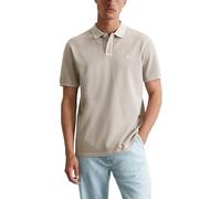 Marc O'Polo Herren Kurzarm-Poloshirt aus Bio-Baumwolle Regular Fit, Grau (Dapple Gray), M