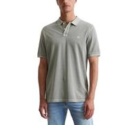 Marc O'Polo Herren Kurzarm-Poloshirt aus Bio-Baumwolle Regular Fit, Grau (Griffin), 3XL
