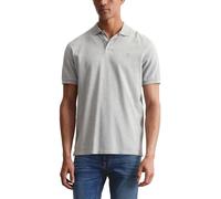 Marc OߴPolo Herren Kurzarm-Poloshirt aus Bio-Baumwolle Regular Fit, Grau (Iron Grey Melange), L