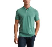 Marc OߴPolo Herren Kurzarm-Poloshirt mit Knopfleiste Shaped Fit, Grün (Eucalyptus), L