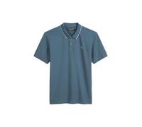 Marc O'Polo Herren Kurzarm-Poloshirt mit Stretch-Anteil Regular Fit, Blau (Storm), L