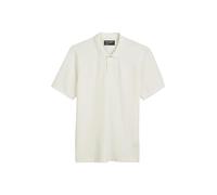 Marc O'Polo Herren Kurzarm-Poloshirt mit Stretch-Anteil Regular Fit, Cremefarben (White Cotton), XXL