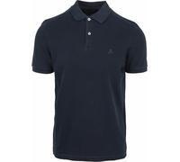 Marc OߴPolo Herren Kurzarm-Poloshirt mit Stretch-Anteil Shaped Fit, Blau (Total Eclipse), L