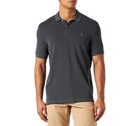 Marc OߴPolo Herren Kurzarm-Poloshirt mit Stretch-Anteil Shaped Fit, Grau (Grau), XXL
