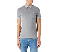 Marc OߴPolo Herren Kurzarm-Poloshirt mit Stretch-Anteil Shaped Fit, Grau (Grau), XXL