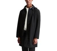 Marc OߴPolo Herren Kurzmantel mit abnehmbarer Kapuze wasserabweisend, Schwarz (Black), L