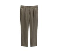 Marc O'Polo Herren Leinenhose OSBY JOGGER PLEATS, braun, Gr. 36/32