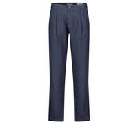 Marc O'Polo Herren Leinenhose OSBY Jogger Pleats Tapered Fit Marine (52) 32/32