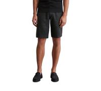Marc O'Polo Herren Leinenshorts Knielang leicht, Schwarz (Black), 31