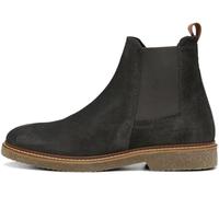 Chelseaboots MARC O'POLO "aus softem Velours-Rindleder", Herren, Gr. 44, schwarz graphite, Obermaterial: 100% Leder (Rind), unifarben, Schuhe (48276306-44) schwarz graphite