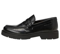 Marc OߴPolo Herren Loafer aus Leder elegant, Schwarz (Black), 43