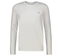 Marc O'Polo Longsleeve Herren Langarm Rundhals Baumwolle weiß, XL